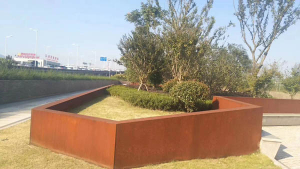 定兴耐候钢挡土墙